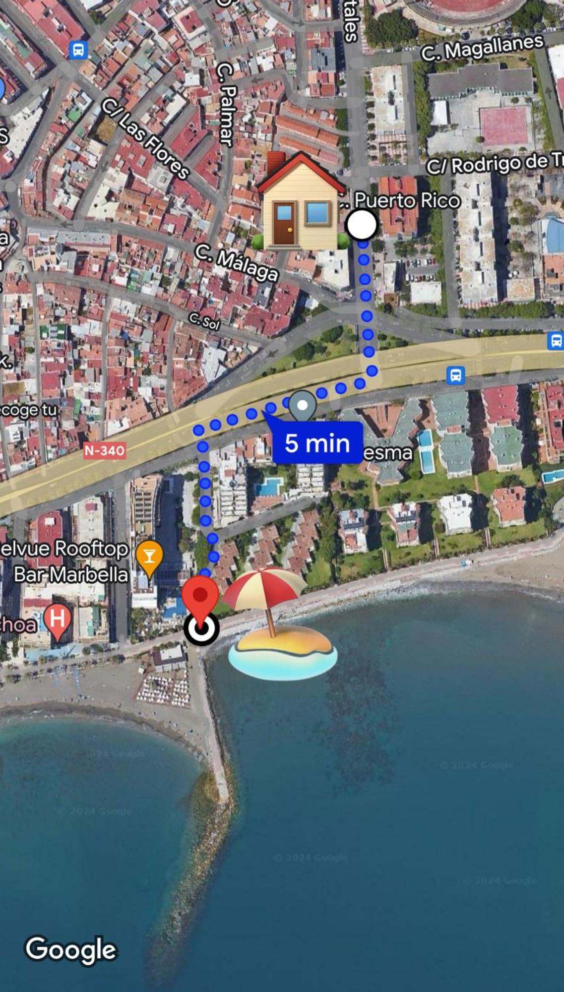 Acogedor Apartamento Cerca De La Playa Marbella Exterior foto